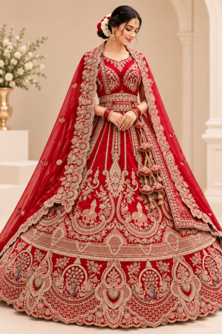 Elegant Wedding Lehenga Choli