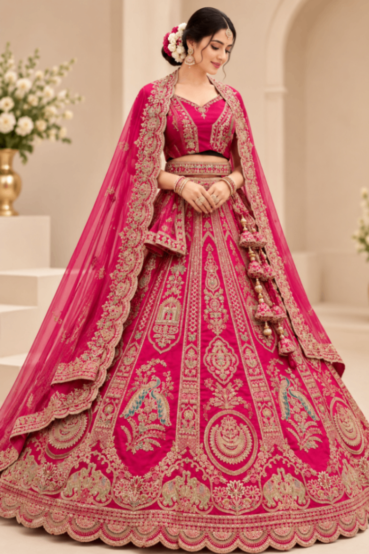 Beautiful Bridal Lehenga Choli