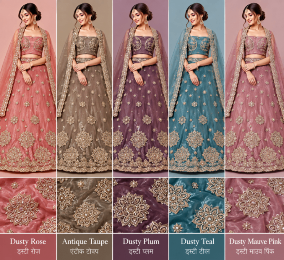 Designer Lehenga with Heavy Beads Work